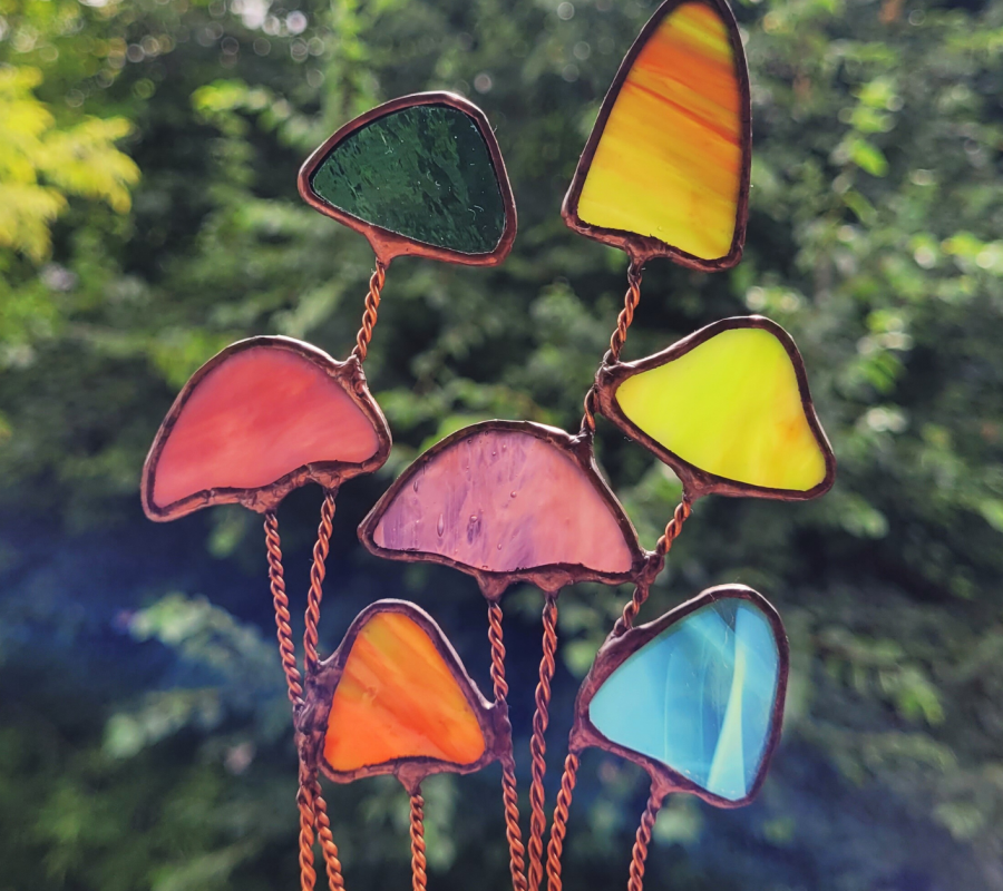 Witraż Martilia Grzybki