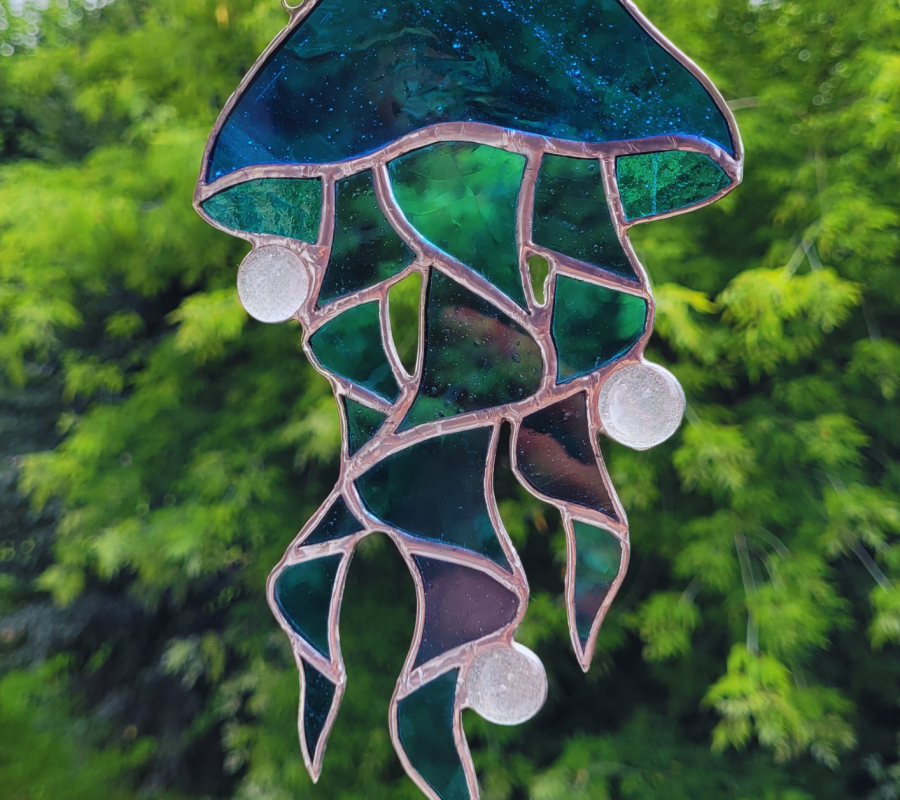 Witraż Martilia Meduza